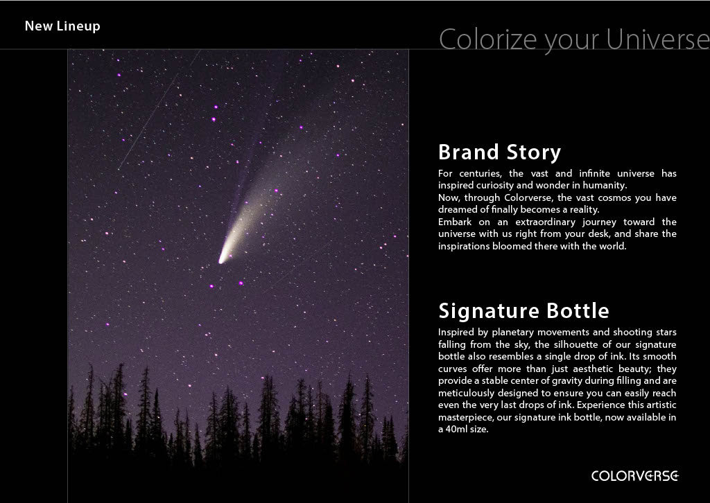 Colorverse Dark Energy 40mL Season Two Bottled Ink
