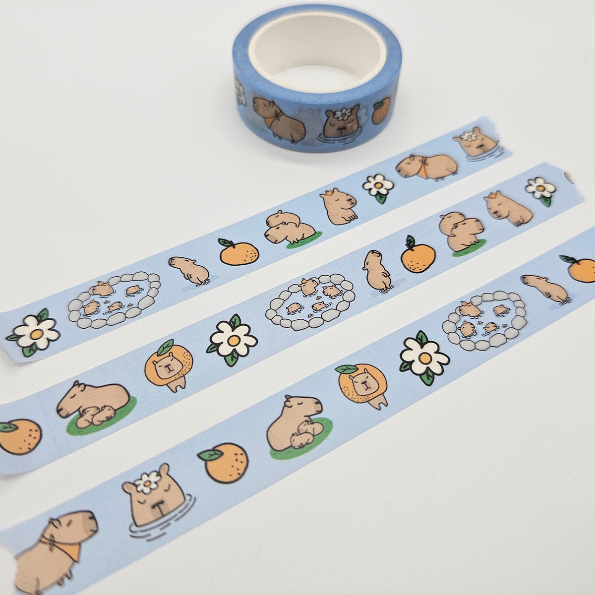 Capybara Washi Tape | 15mm x 10m | W041