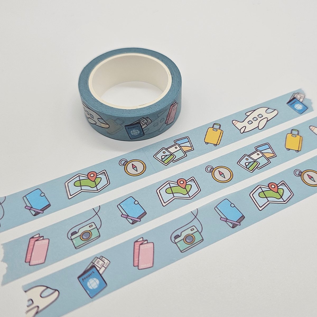 Travel Washi Tape | 15mm x 10m | W001