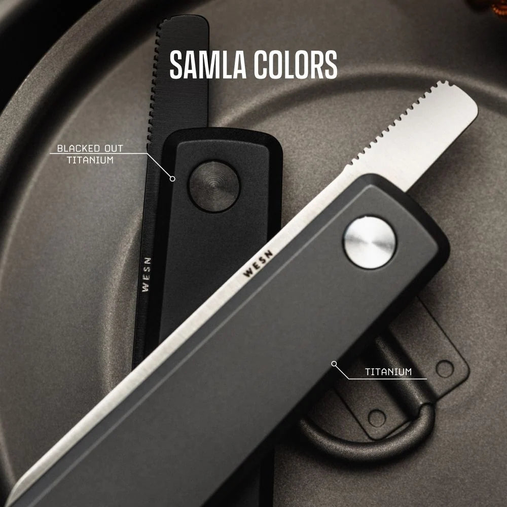 WESN Samla Knife Titanium