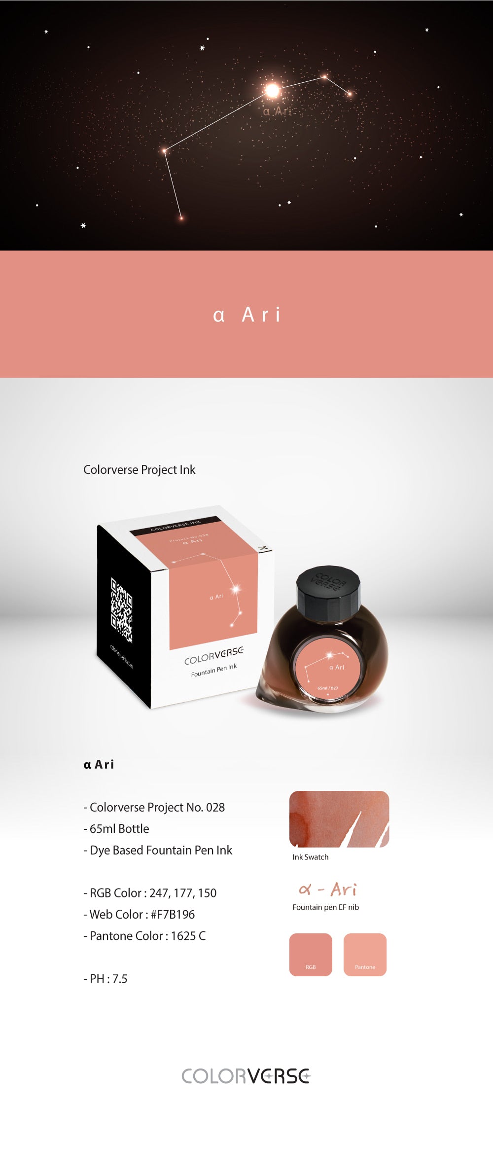 Colorverse a Ari Constellation Two 65mL Ink Bottles