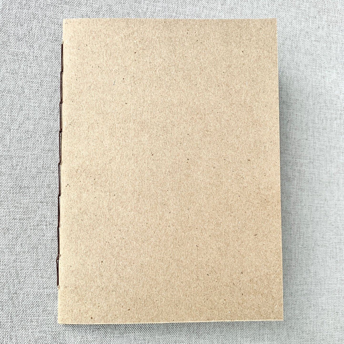 A5 Graph Travelers Notebook Insert – Fountain Pen Friendly, Hand-Stitched Kraft Cover