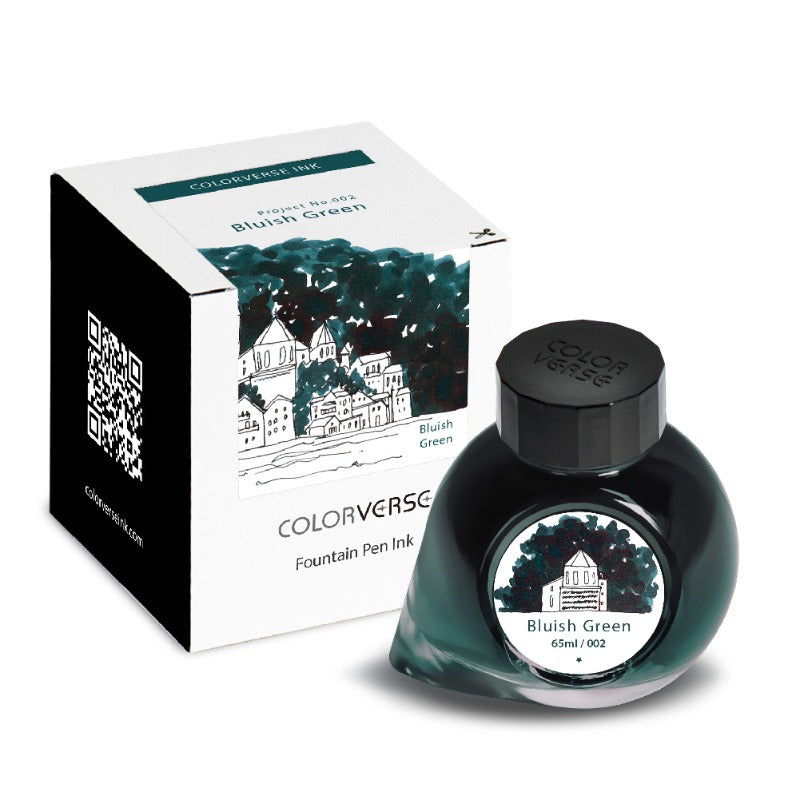 Colorverse Bluish Green Project Volume One 65mL Ink Bottles