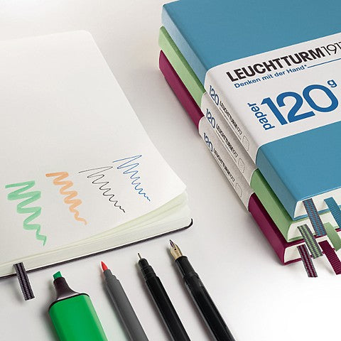 Leuchtturm1917 Notebook Medium A5 120G Edition Port Red
