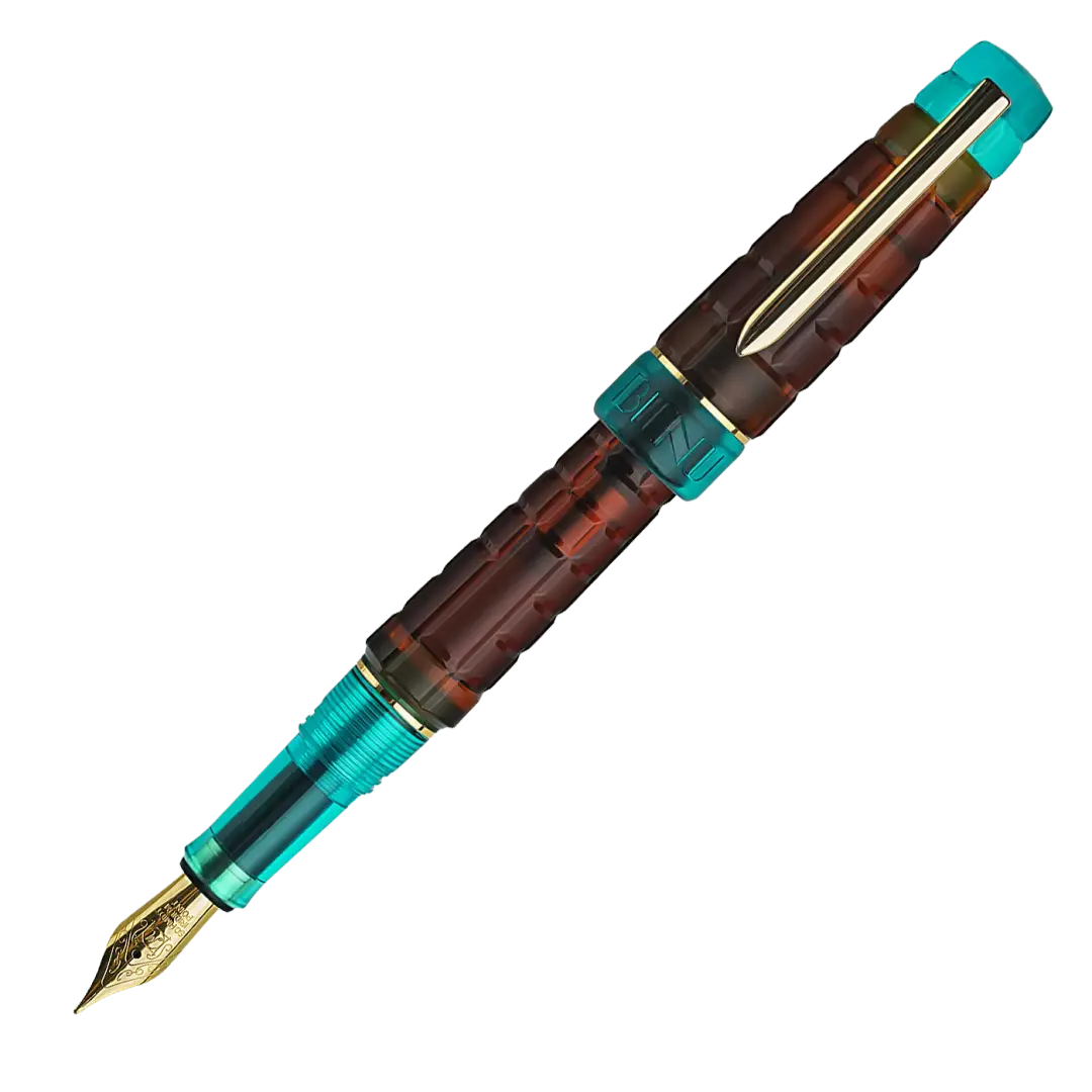 Benu Ribbon Turquoise Tessera Fountain Pen