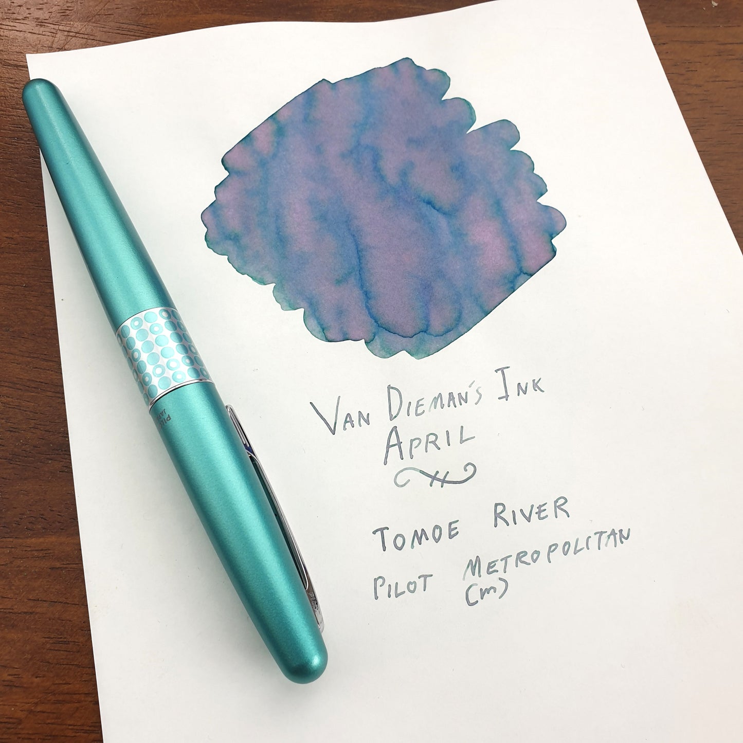 Van Dieman's 2023 April - 100ml Fountain Pen Ink