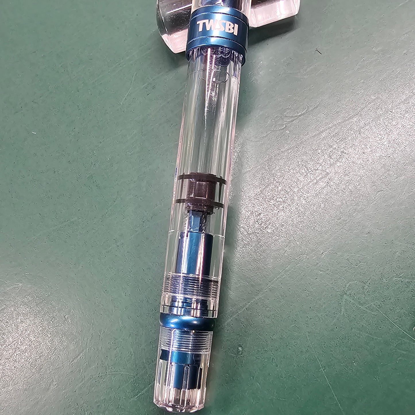 TWSBI Diamond 580ALR Prussian Blue Special Edition Fountain Pen Steel Fine Nib