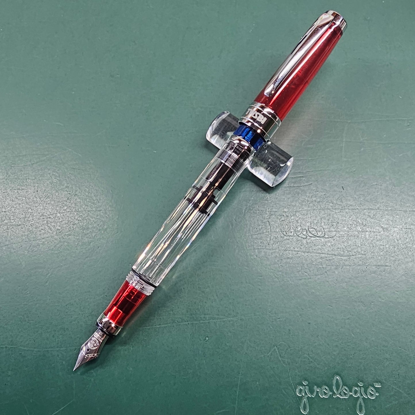 TWSBI Diamond 580 RBT Special Edition Fountain Pen Steel Extra Fine Nib