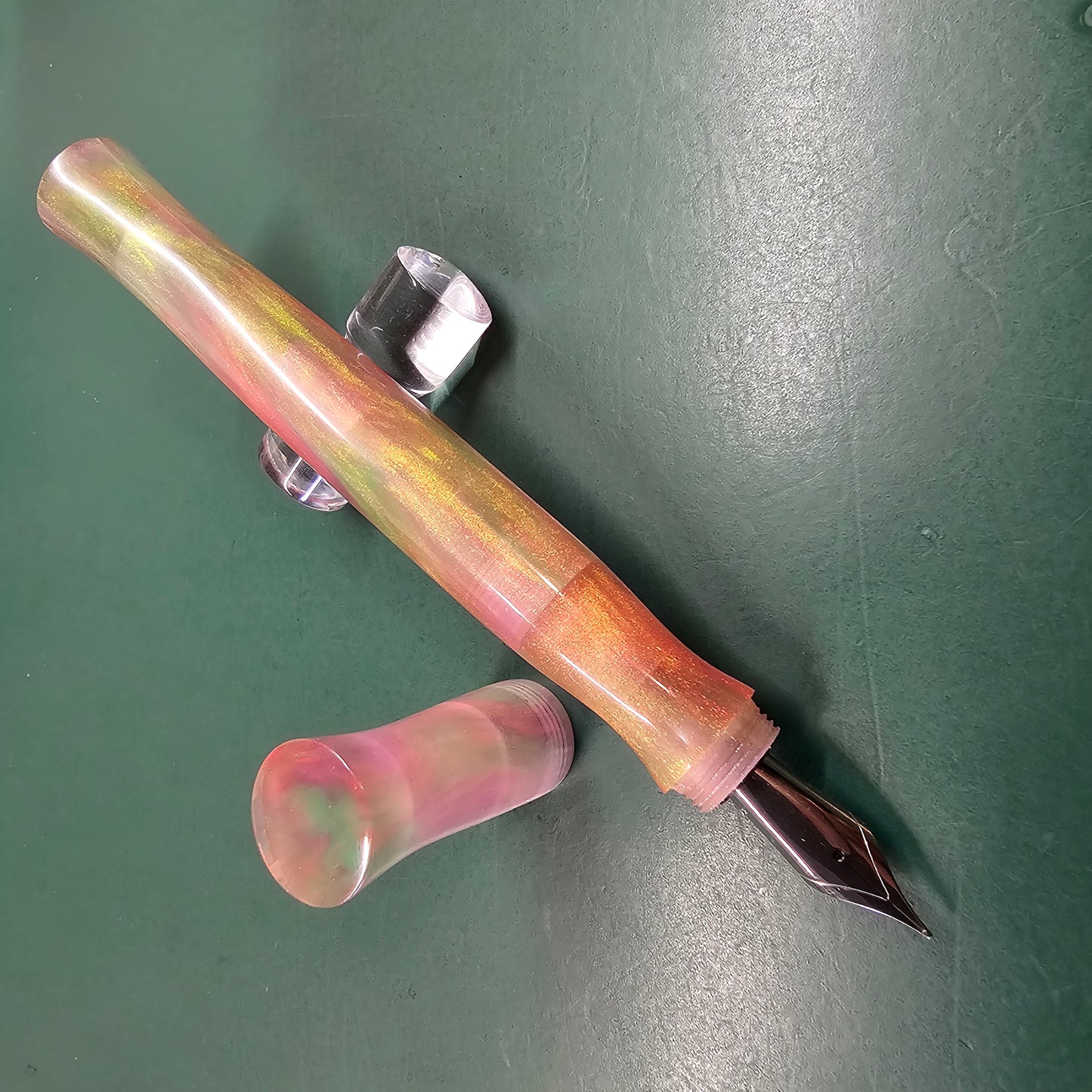 Mayfair Pens Eowyn Hijinks Custom Fountain Pen Steel Medium Nib
