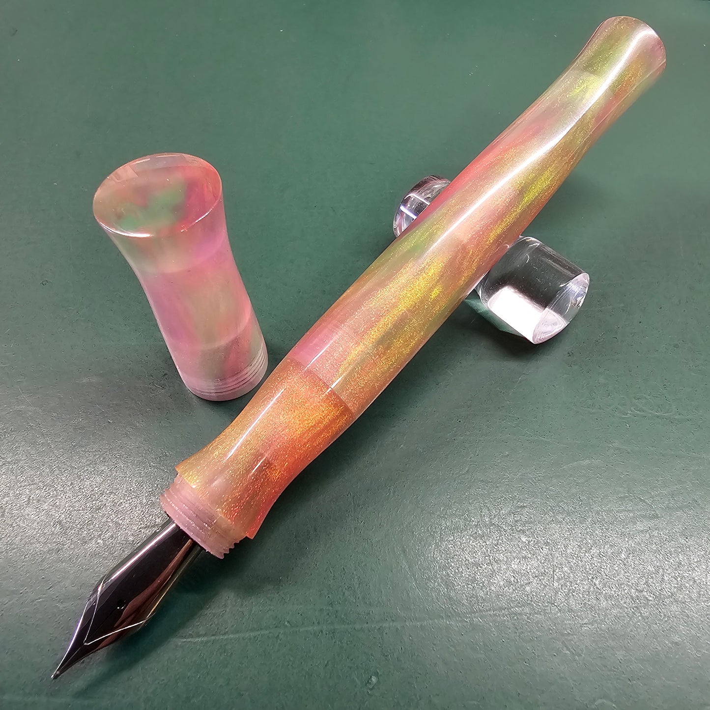 Mayfair Pens Eowyn Hijinks Custom Fountain Pen Steel Medium Nib
