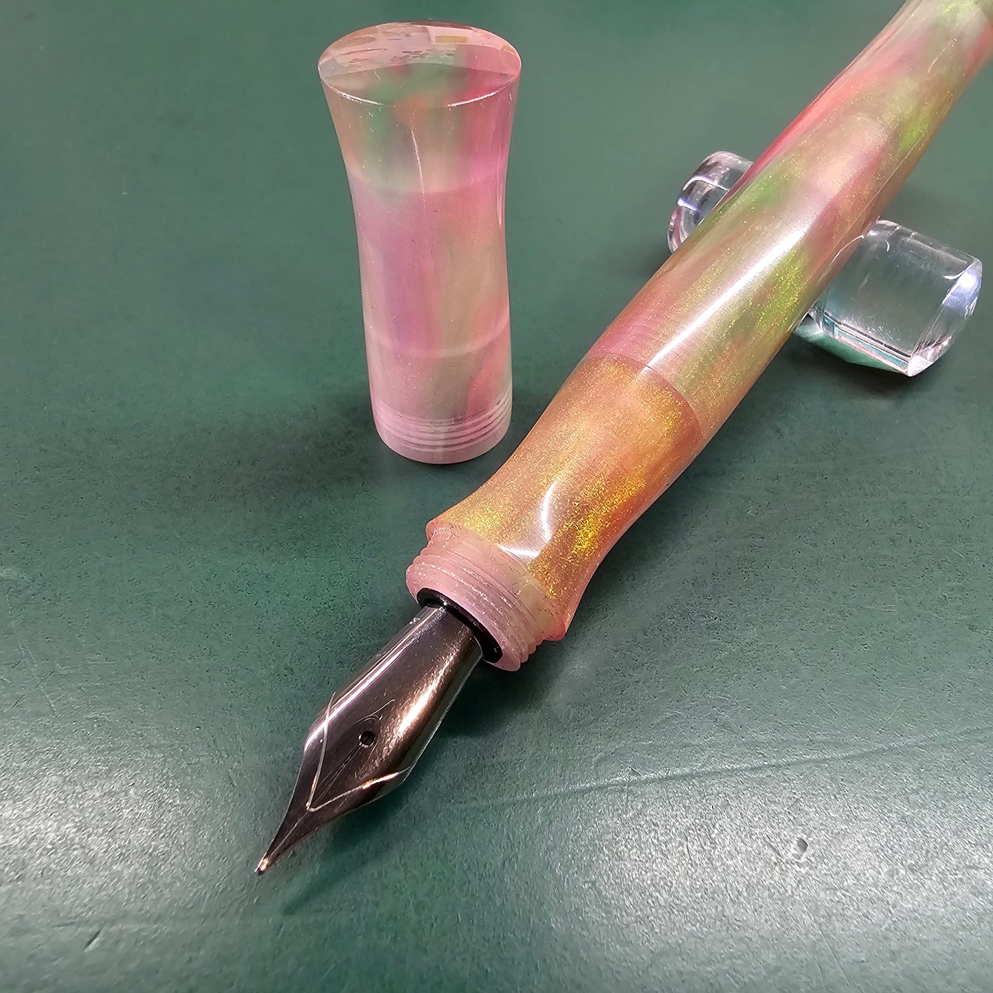 Mayfair Pens Eowyn Hijinks Custom Fountain Pen Steel Medium Nib