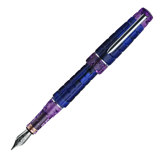 Benu Tanzanite Tessera Fountain Pen