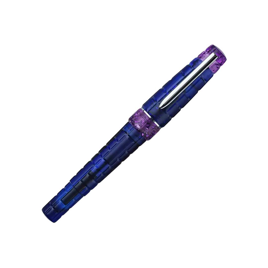 Benu Tanzanite Tessera Fountain Pen