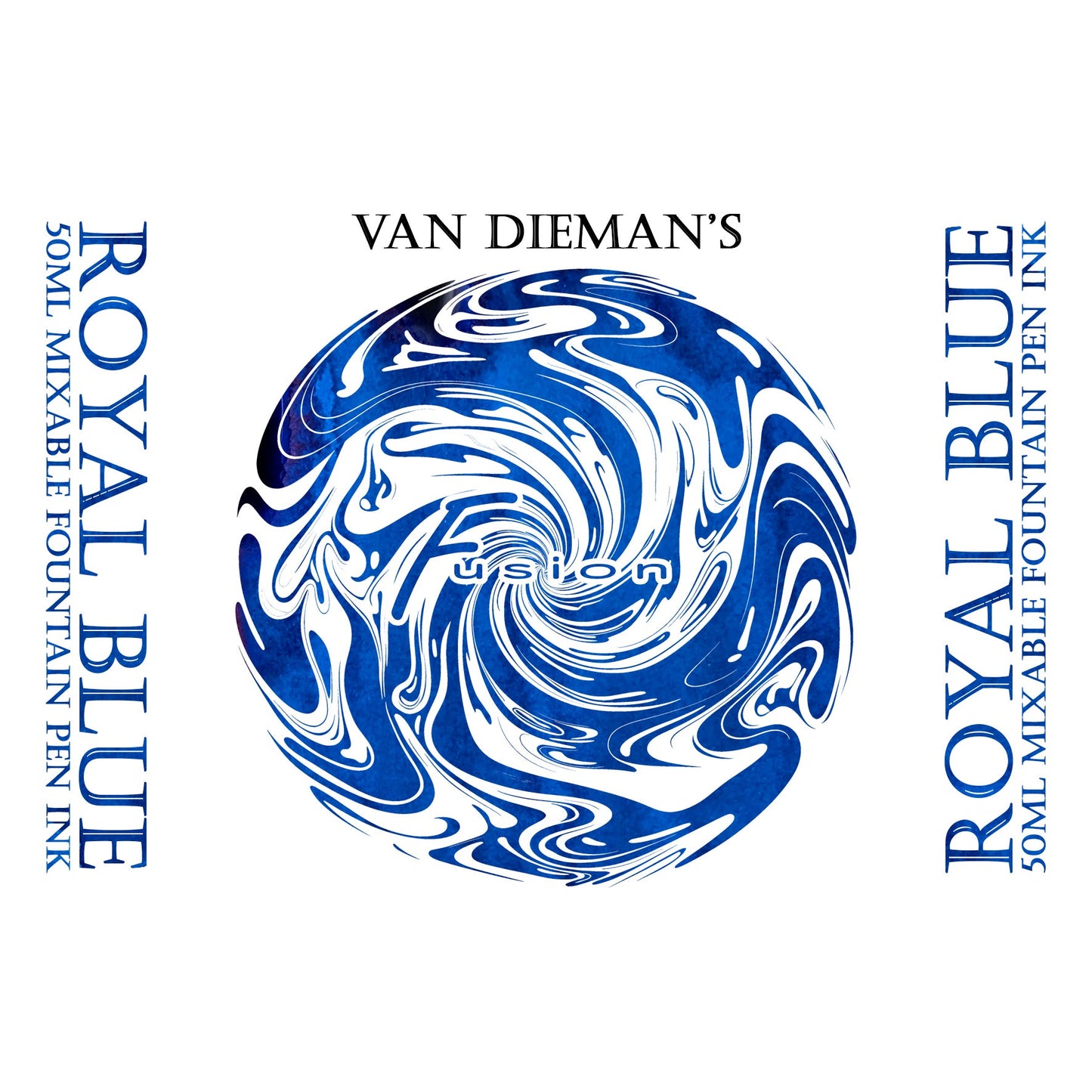 Van Dieman's Fusion - Fountain Pen Ink Mixing Kit - The Blue Pack