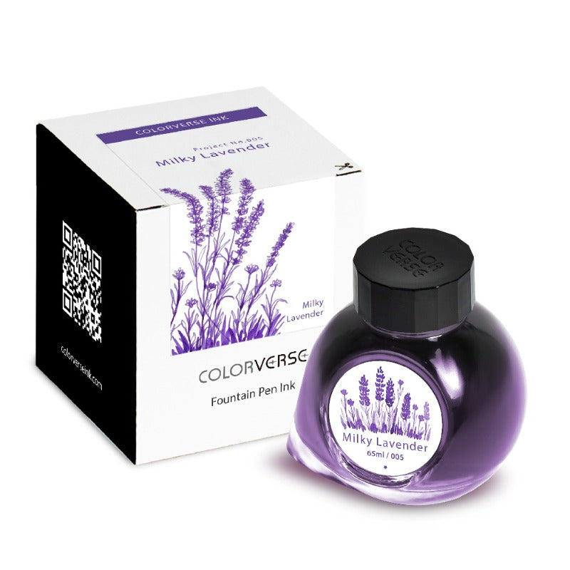 Colorverse Milky Lavender Project Volume One 65mL Ink Bottles