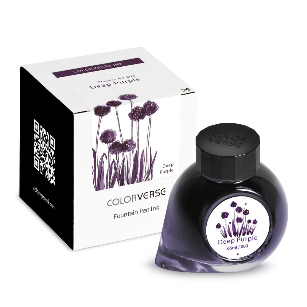Colorverse Deep Purple Project Volume One 65mL Ink Bottles