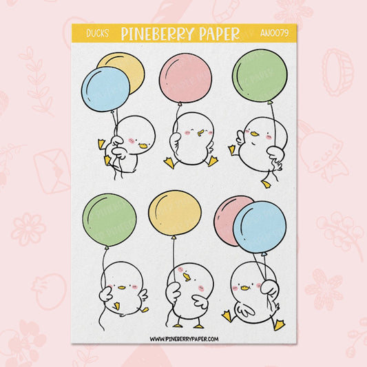 Ducks with Balloons | AN0079