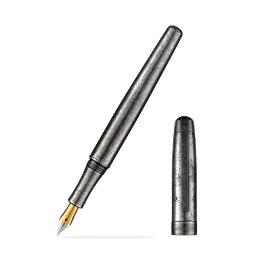 Laban Antique Gunmetal Fountain Pen