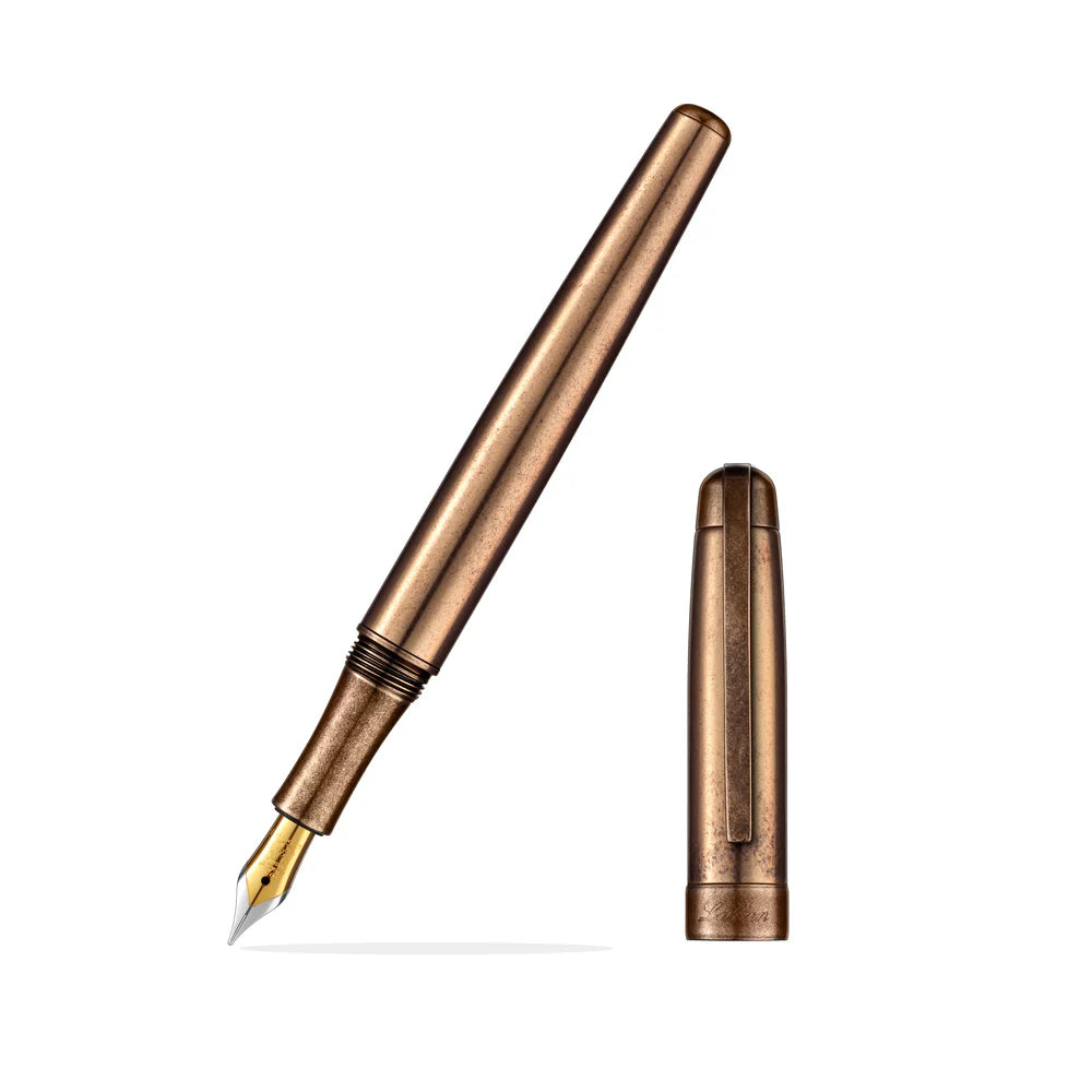 Laban Antique Rose Gold Fountain Pen