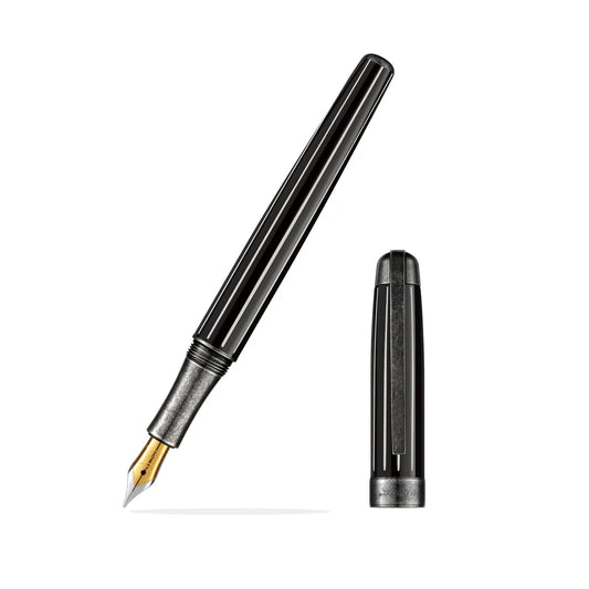 Laban Antique II Gunmetal Fountain Pen