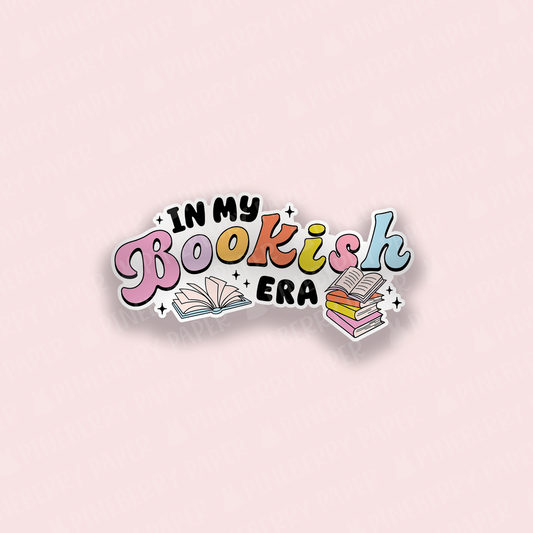 In My Bookish Era Vinyl Sticker
