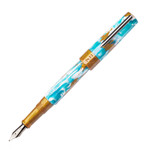 Benu Euphoria Blue Hawaiian Fountain Pen