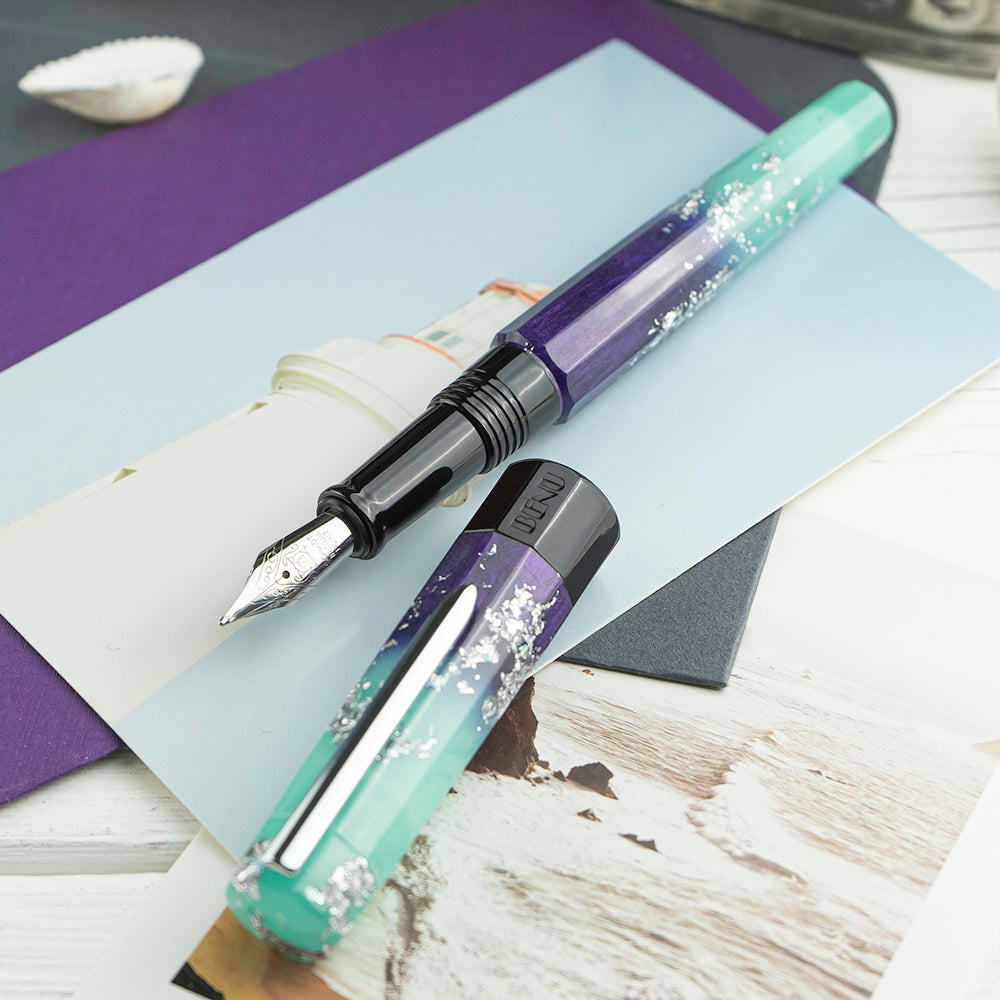 Benu Euphoria Ocean Breeze Luminescent Fountain Pen