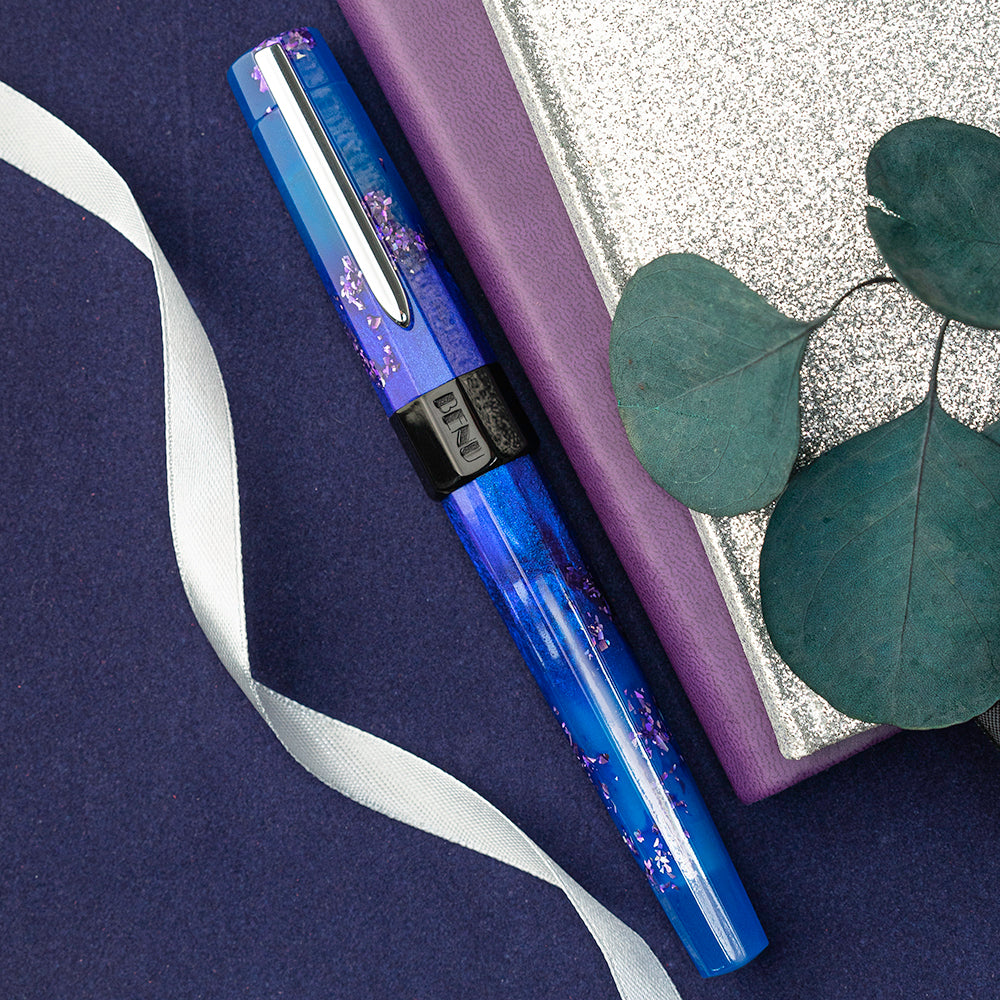 Benu Euphoria Scent Of Irises Luminescent Fountain Pen