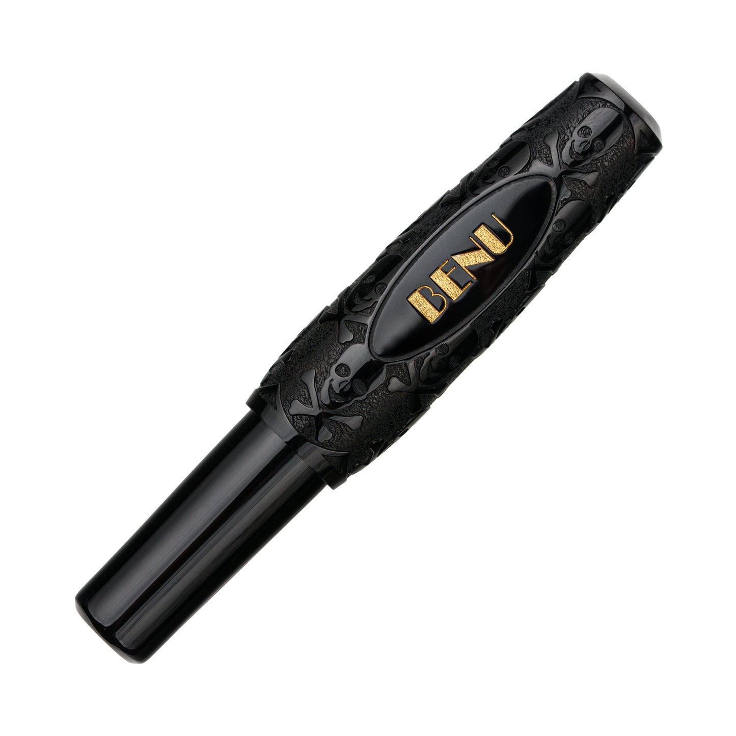 Benu Pixie Jolly Roger Black Fountain Pen