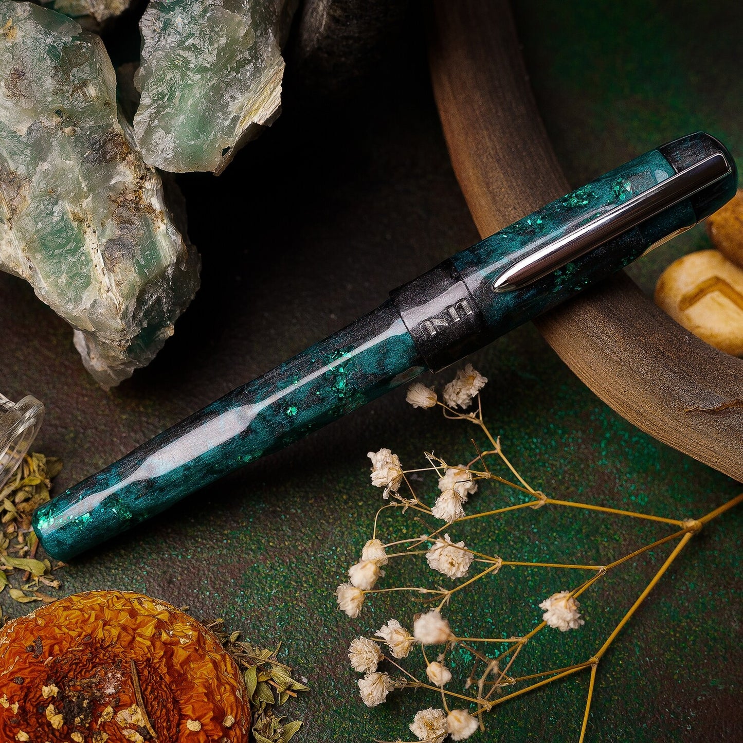 Benu Talisman Cat’s Eye Fountain Pen