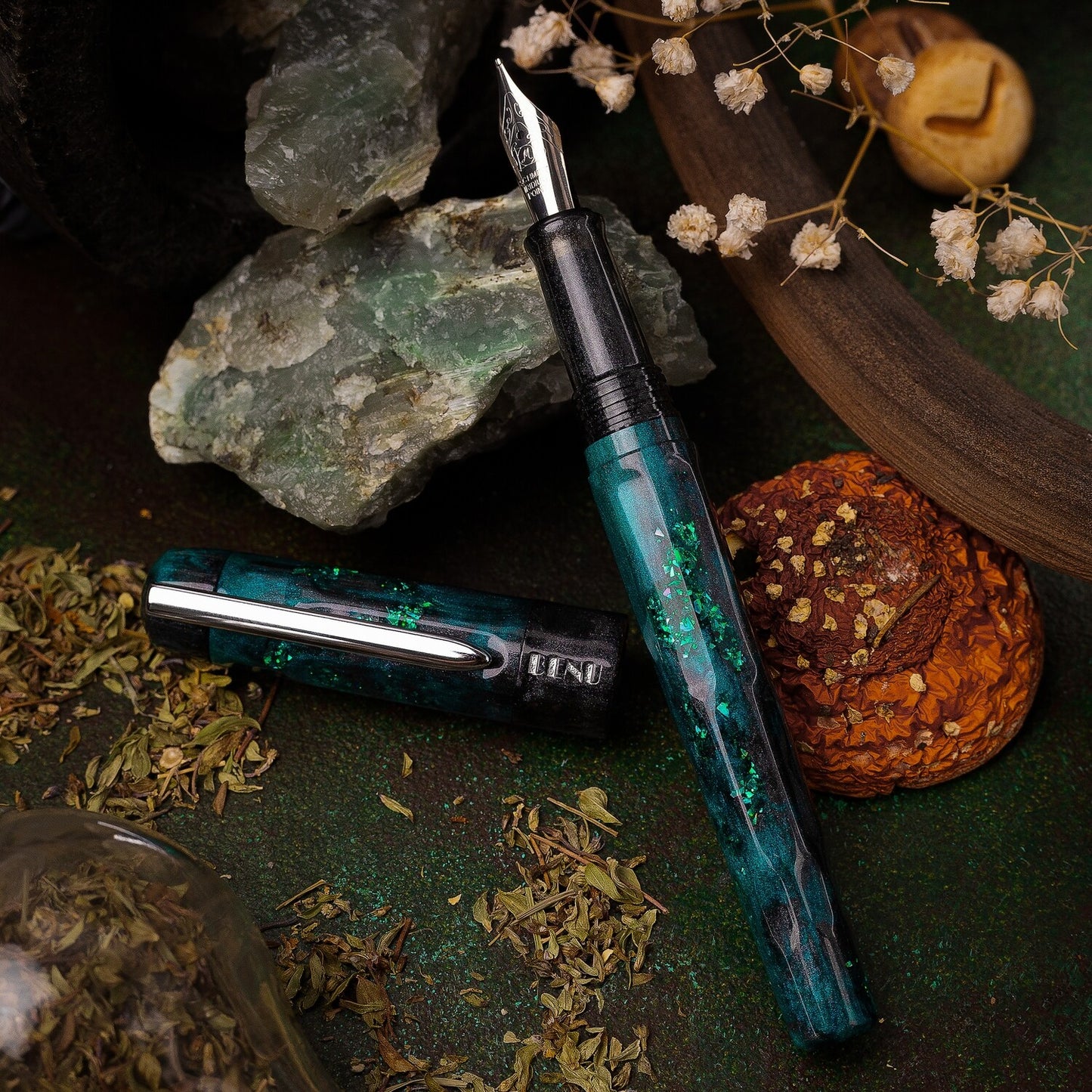 Benu Talisman Cat’s Eye Fountain Pen