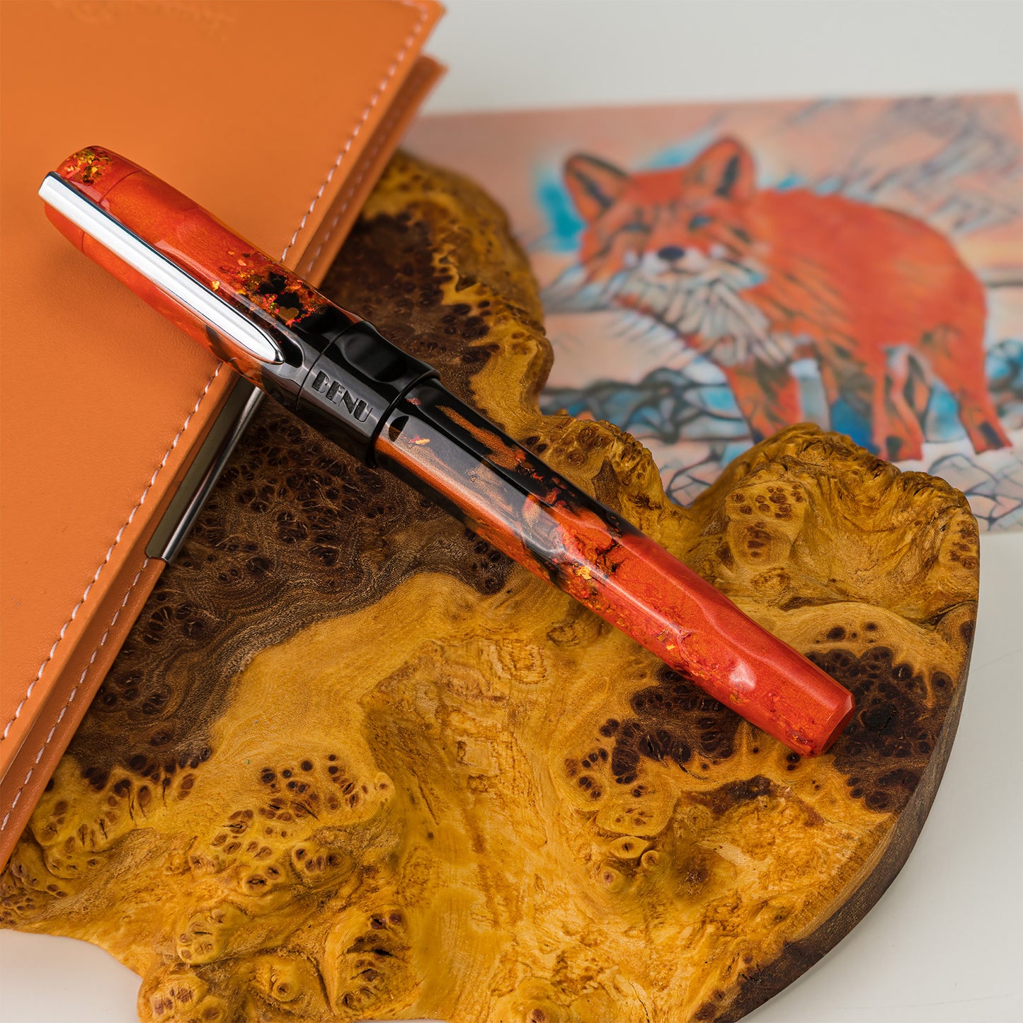 Benu Talisman Foxglove Fountain Pen