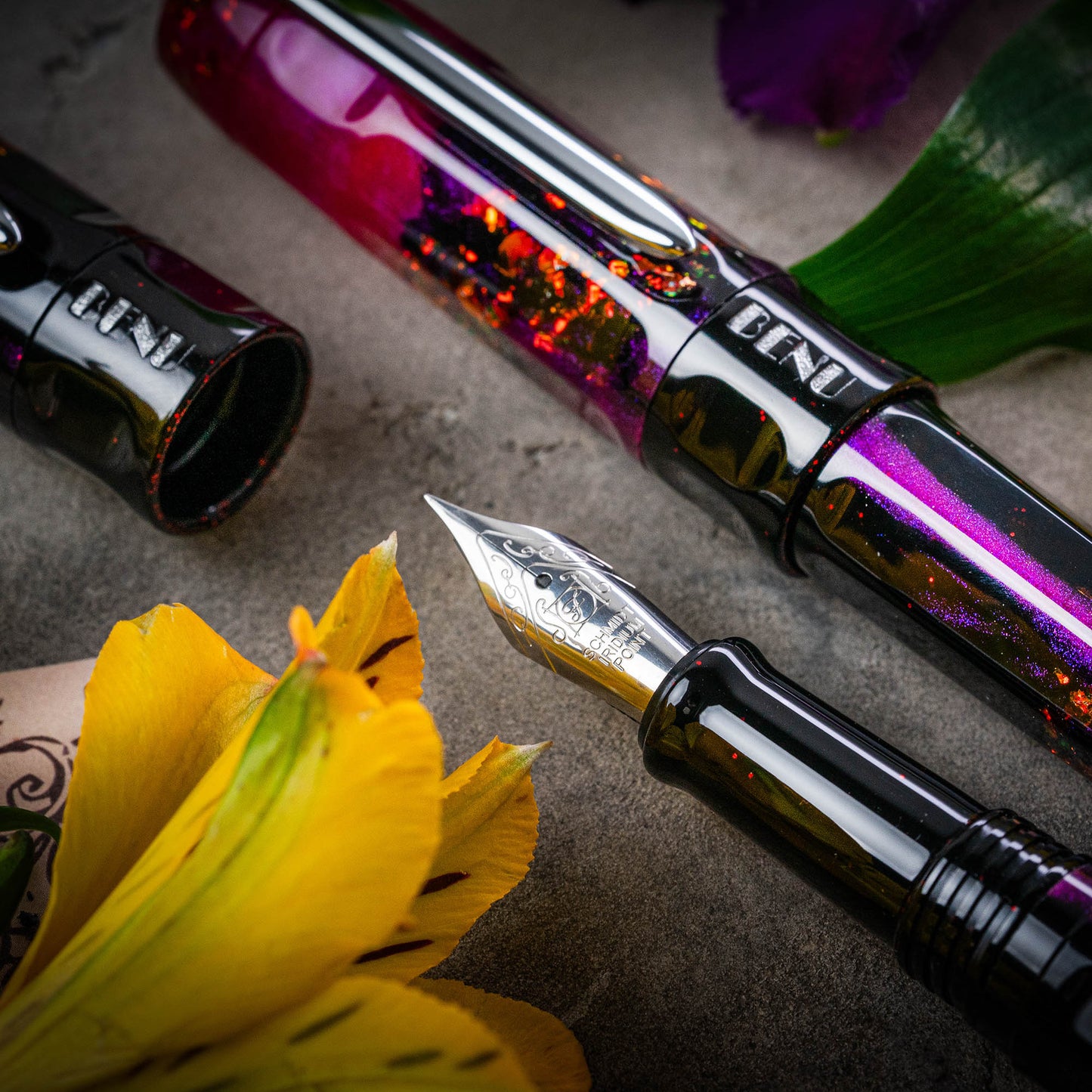 Benu Talisman Lily of the Incas Fountain Pen