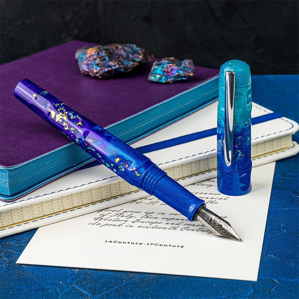 Benu Talisman Peacock Ore Fountain Pen