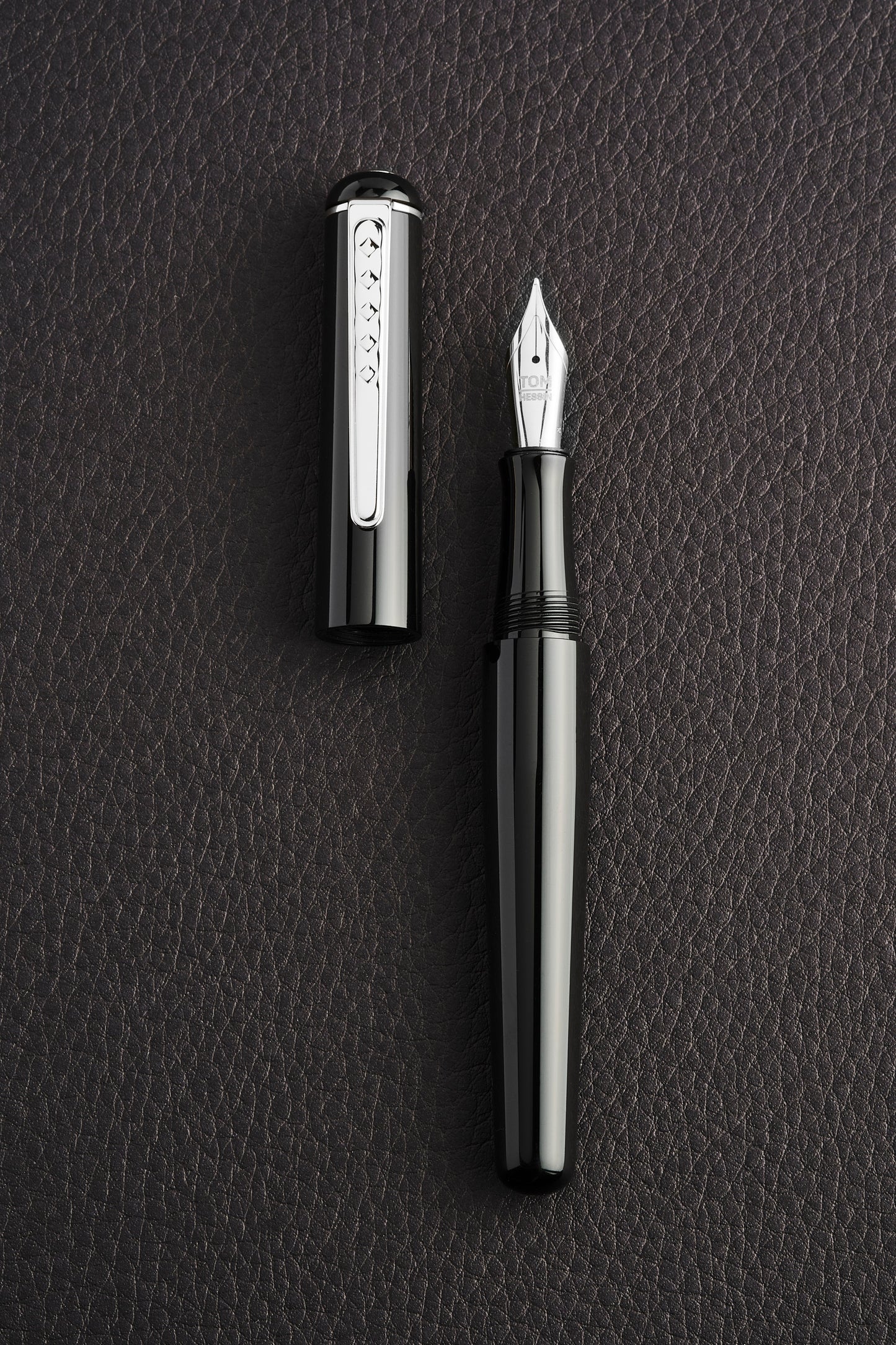 Tom Hessin Charles Birmingham Noir Fountain Pen