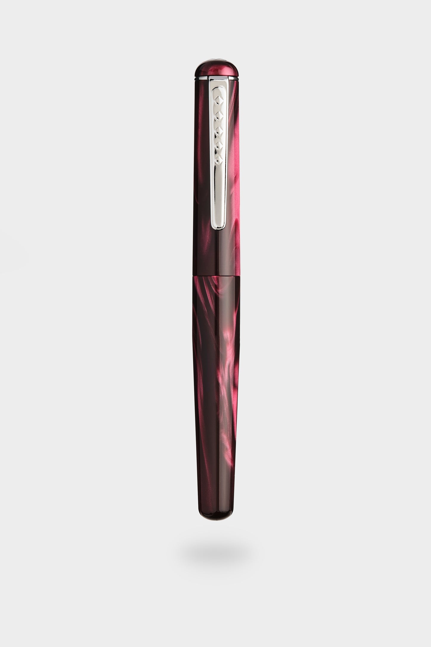 Tom Hessin Charles Castle Claret Fountain Pen