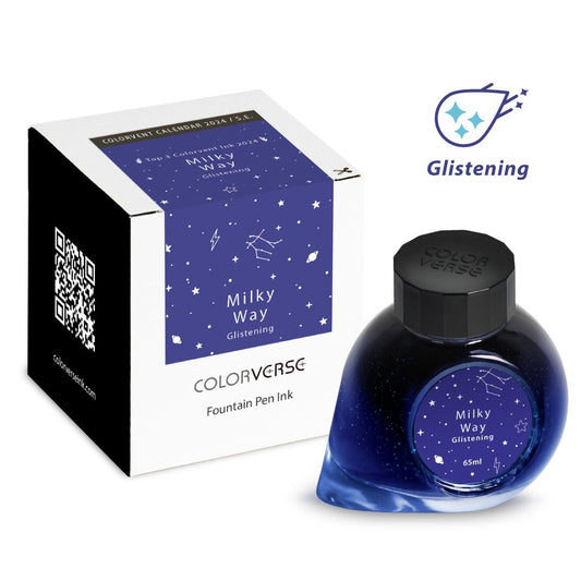 Colorverse 2024 Top 3 Colorvent Ink Series Milky Way Glistening 65mL Bottled Ink