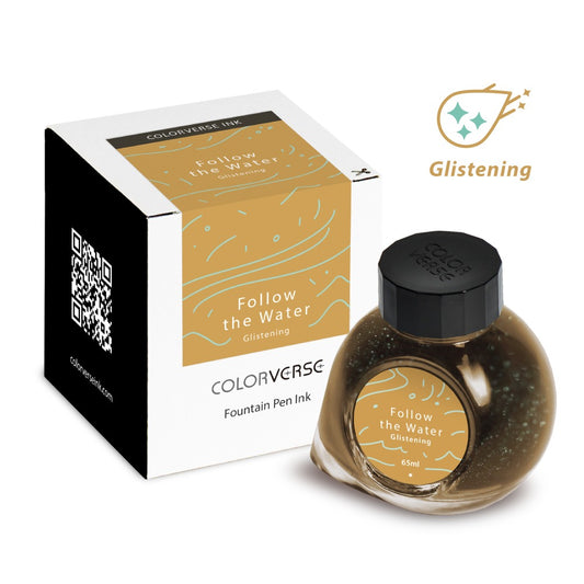 Colorverse 2025 Top 3 Colorvent Ink Series Follow The Water (Glistening) 65mL Bottled Ink
