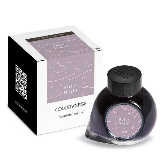 Colorverse 2025 Top 3 Colorvent Ink Series Polar Night 65mL Bottled Ink