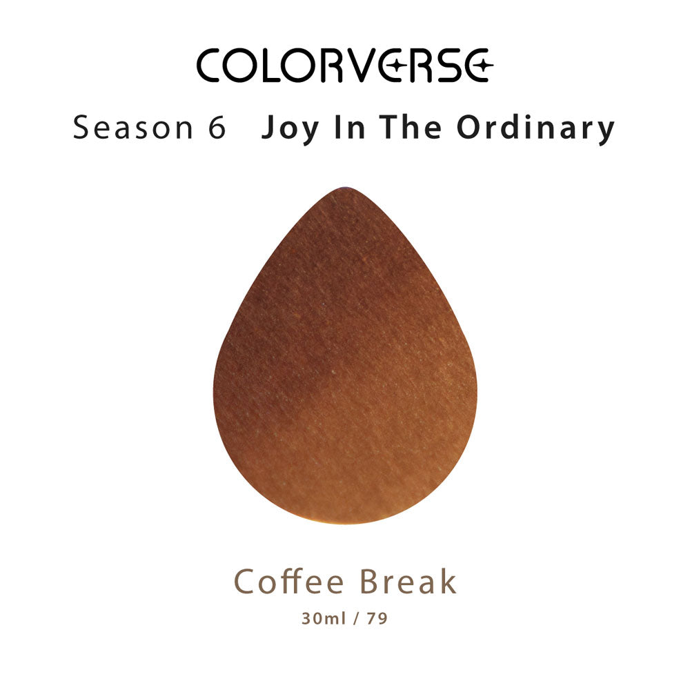 Colorverse Earth Edition Joy In The Ordinary Coffee Break 30mL Bottled Ink