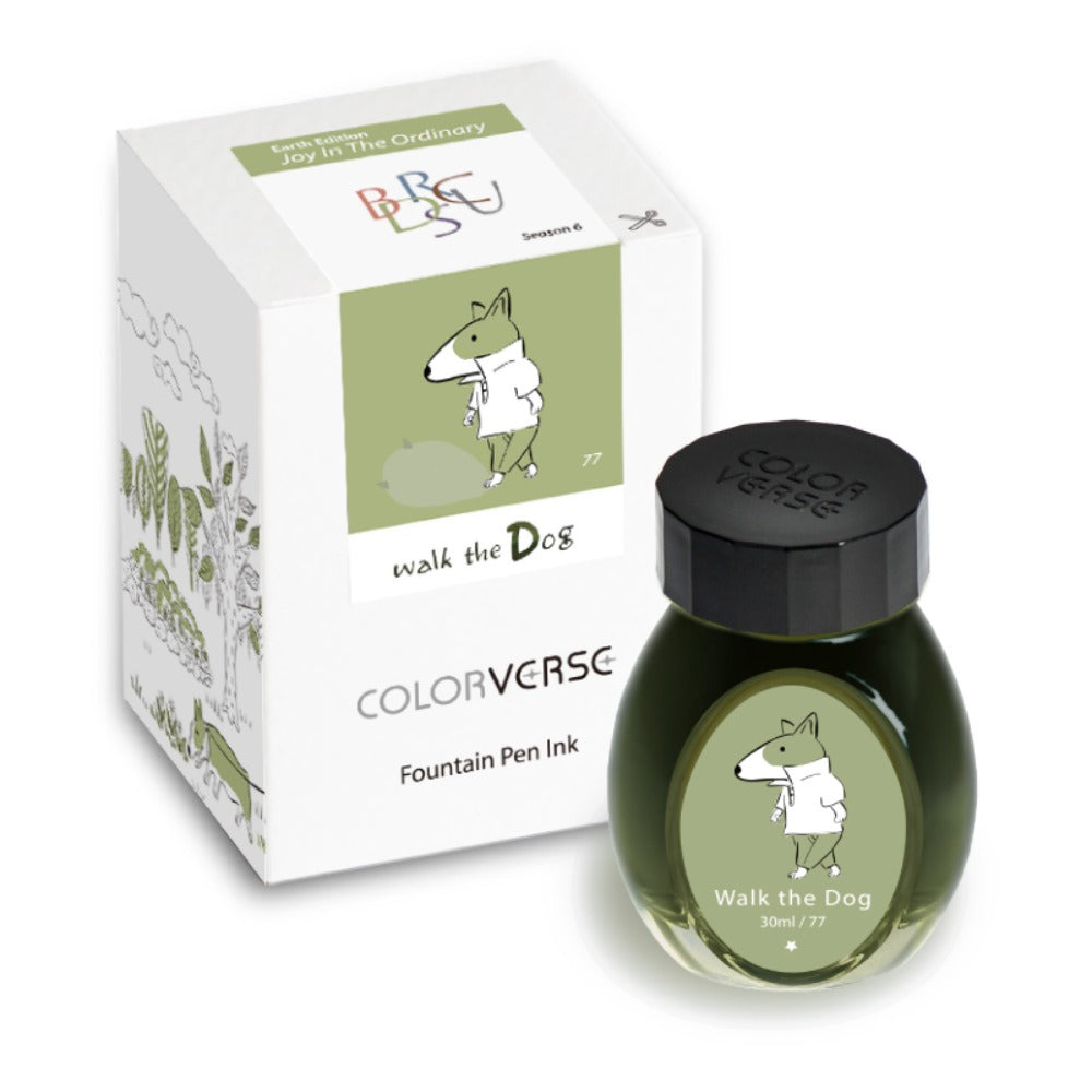Colorverse Earth Edition Joy In The Ordinary Walk The Dog 30mL Bottled Ink