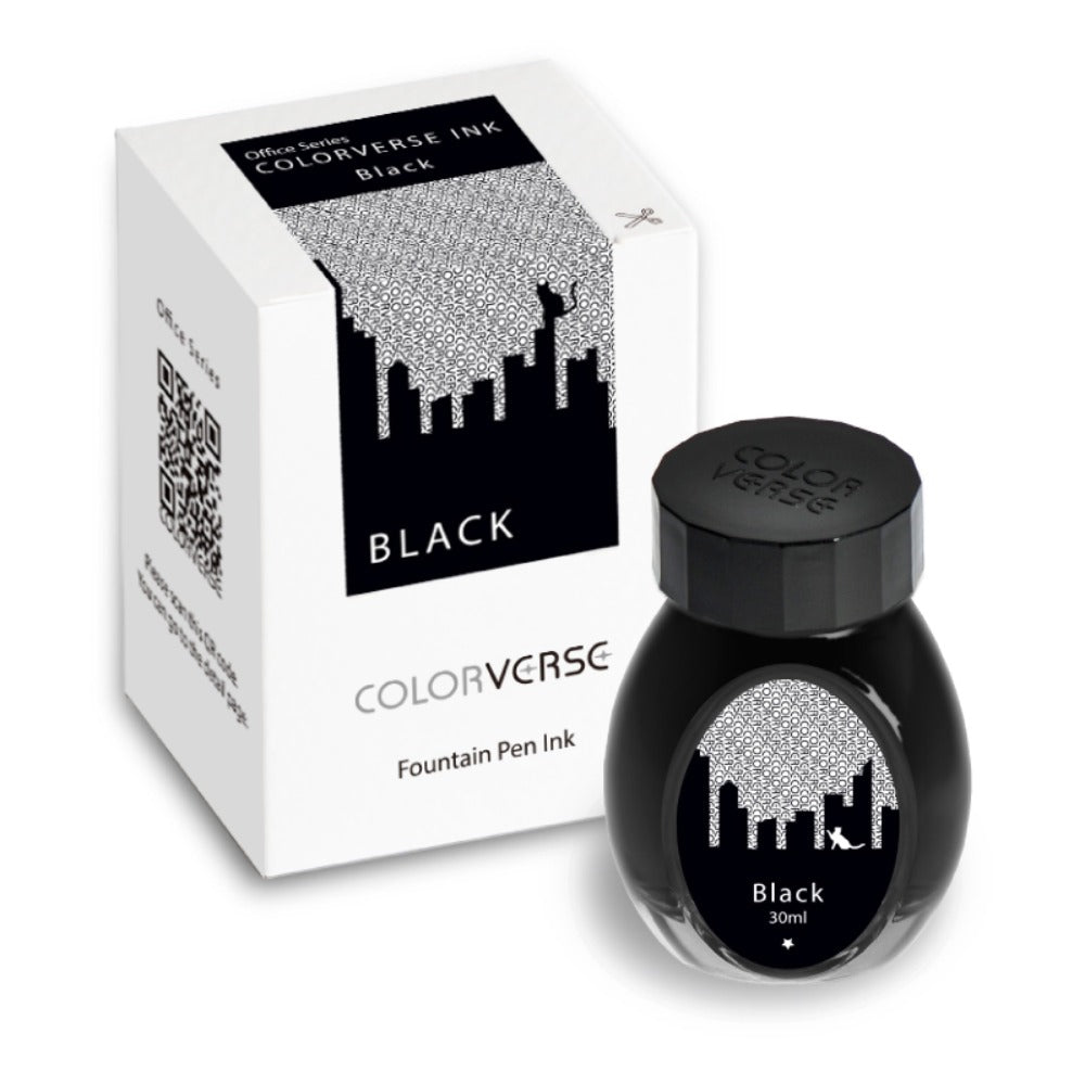 Colorverse Office Series Black 30mL Bottled Ink