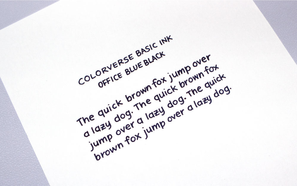 Colorverse Office Series Blue Black 30mL Bottled Ink