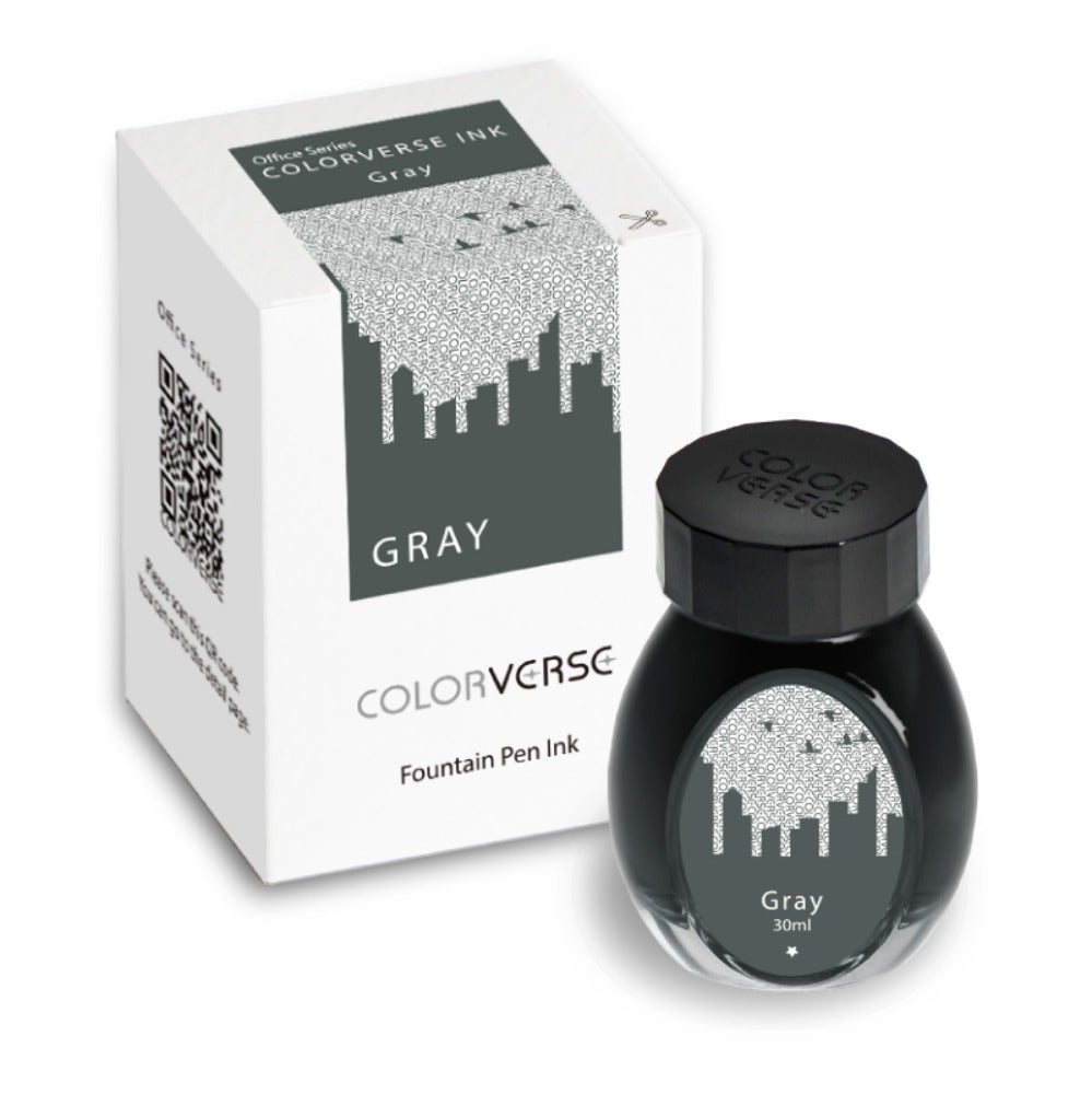 Colorverse Office Series Gray 30mL Bottled Ink