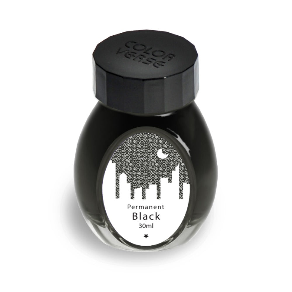 Colorverse Office Series Permanent Black 30mL Bottled Ink