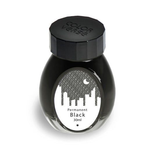 Colorverse Office Series Permanent Black 30mL Bottled Ink