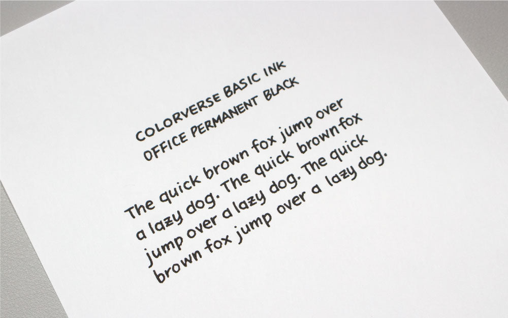 Colorverse Office Series Permanent Black 30mL Bottled Ink