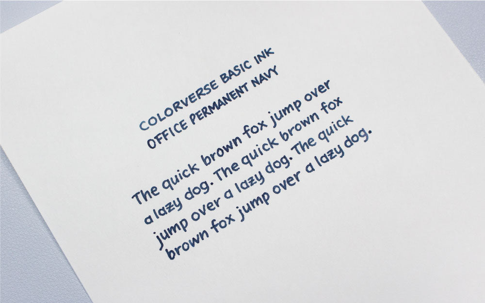 Colorverse Office Series Permanent Navy 30mL Bottled Ink