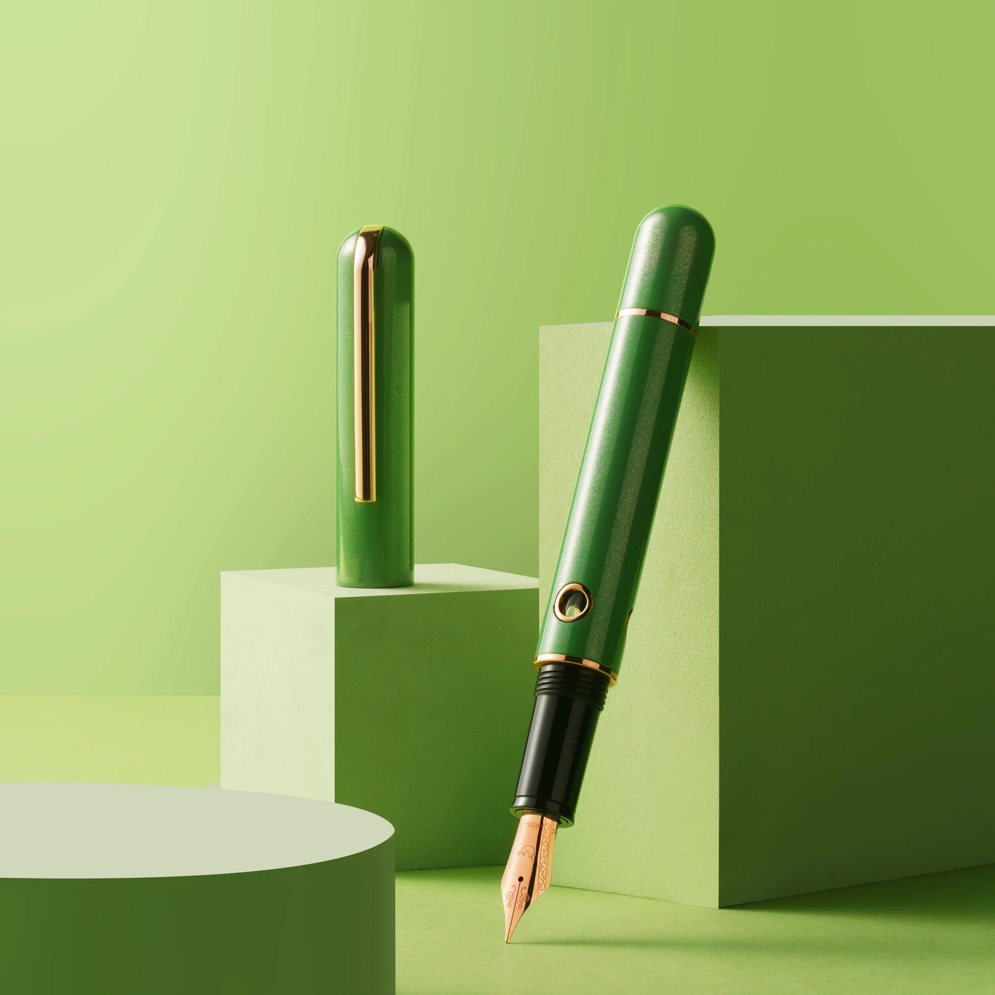 Nahvalur 365 Roiro Jade Fountain Pen