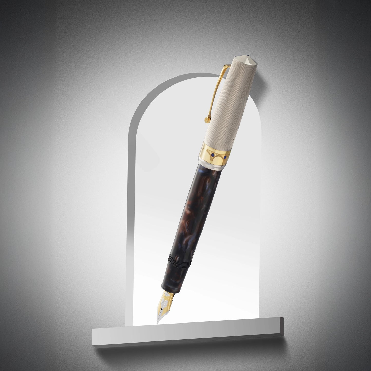 Omas Bologna Galassia Argento Fountain Pen